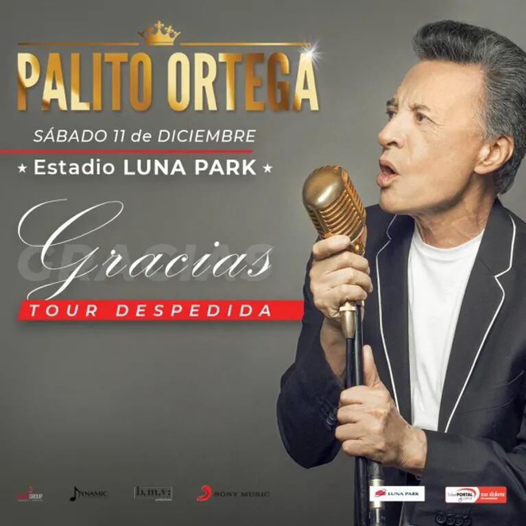 Palito Ortega inicia el Tour Despedida: cuándo y dónde es el primer show