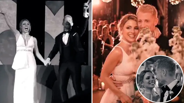 El video de la espectacular fiesta de casamiento de Martín Liberman con Ana Laura López