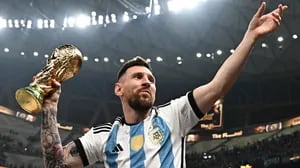 Lionel Messi lideró a la Argentina al título (Foto: AFP)