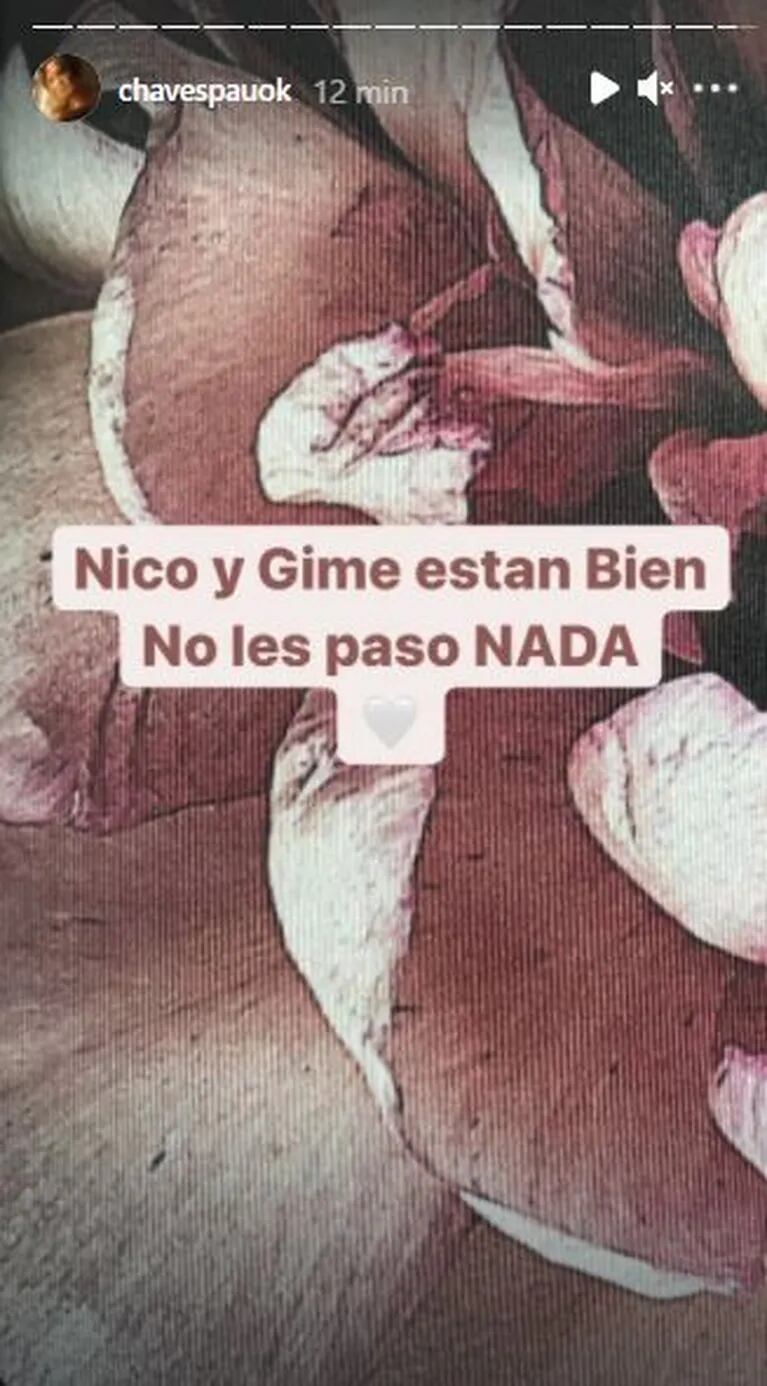 Paula Chaves llevó calma sobre la salud de Nicolás Vázquez y Gimena Accardi tras el derrumbe en Miami: "No les pasó nada"
