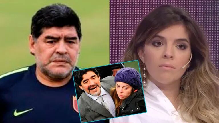 El polémico saludo de cumpleaños de Diego Maradona a Dalma: Esto pasa por lo que tu mamá me robó