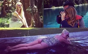 Nicole Neumann y las postales de sus vacaciones en Villa La Angostura (Fotos: Instagram). 