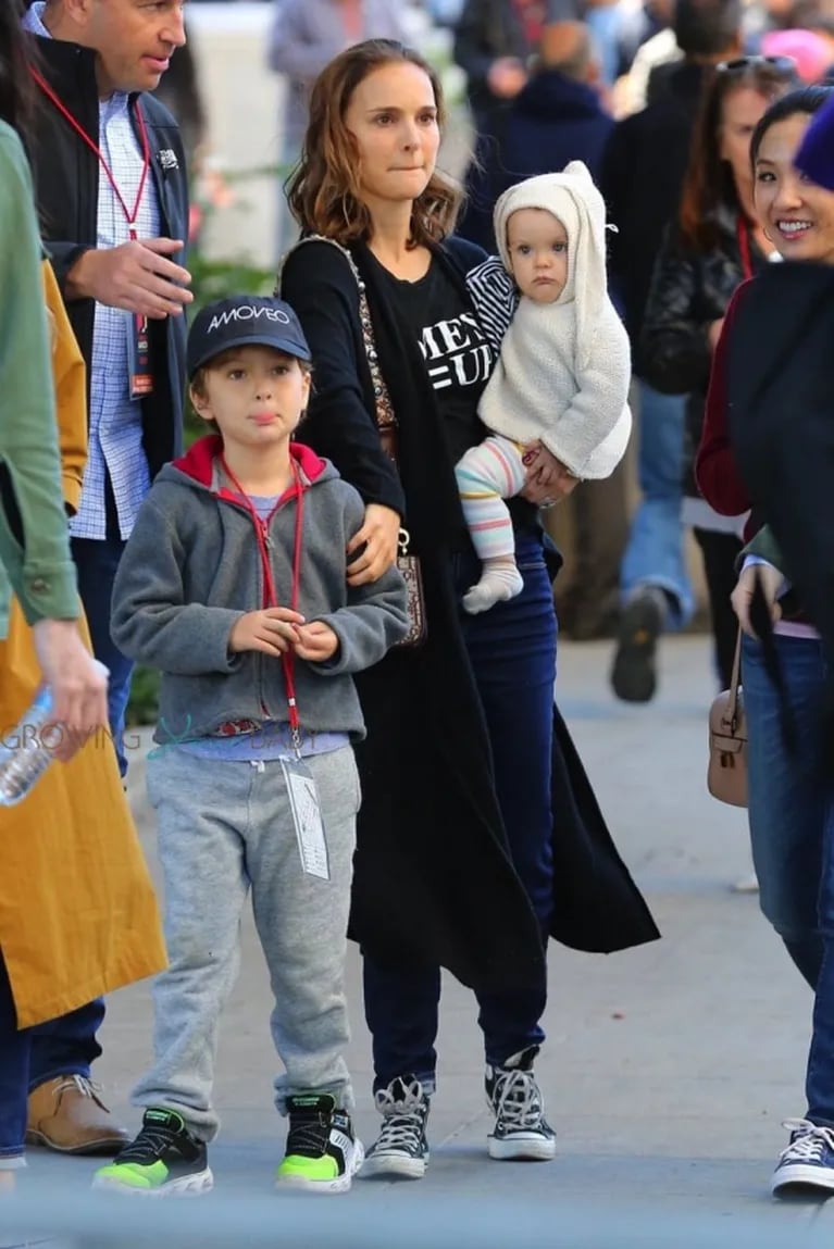Natalie Portman y la relación con su esposo e hijos