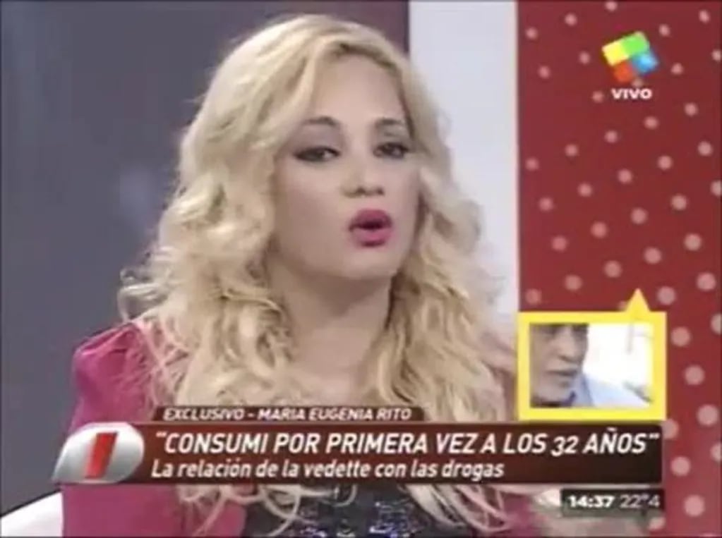 María Eugenia Rito, sus más íntimas confesiones sin filtro: prostitución y drogadicción