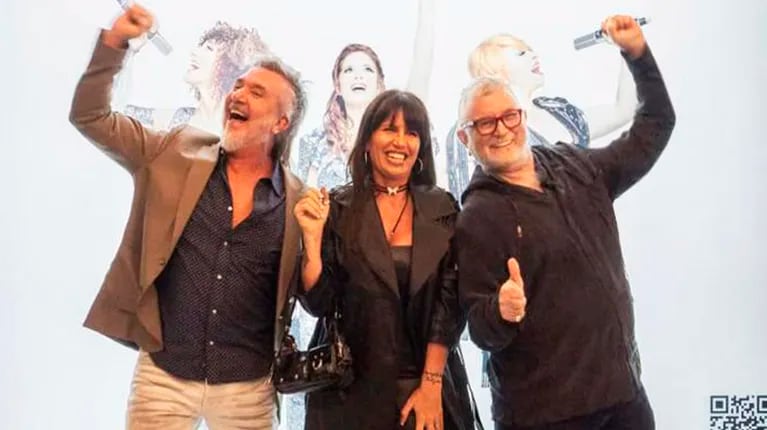 Florencia Peña, Ricky Pashkus y Miguel Pardo vieron Mamma Mia en Madrid