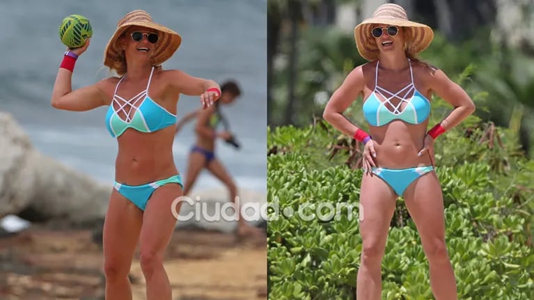 Britney Spears, bomba sexy sin Photoshop: las fotos en bikini durante sus vacaciones en Hawaii
