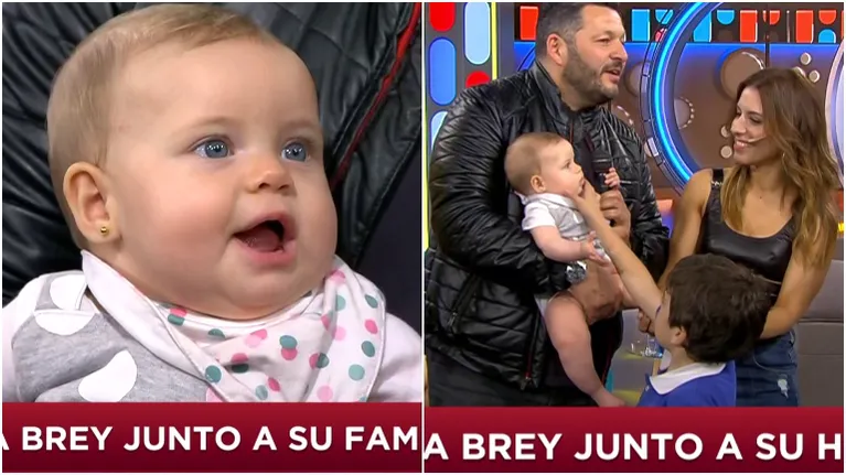 Mariana Brey mostró a Juana en televisión junto a su familia y enterneció a todos con su dulzura