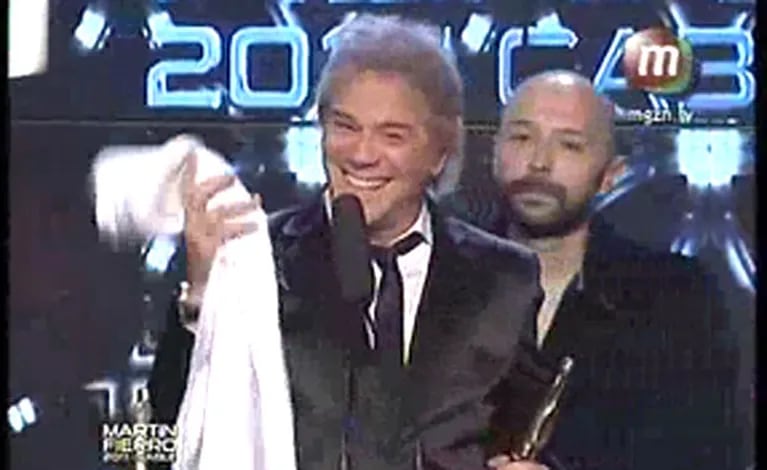 Beto Casella se llevó dos premios Martín Fierro. (Captura TV: Magazine)