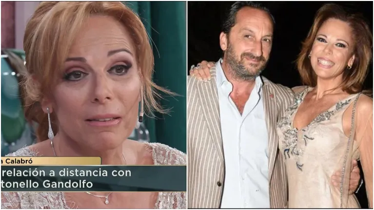 Iliana Calabró se lamentó por el final de su relación con Antonello Gandolfo: "Terminamos por teléfono"