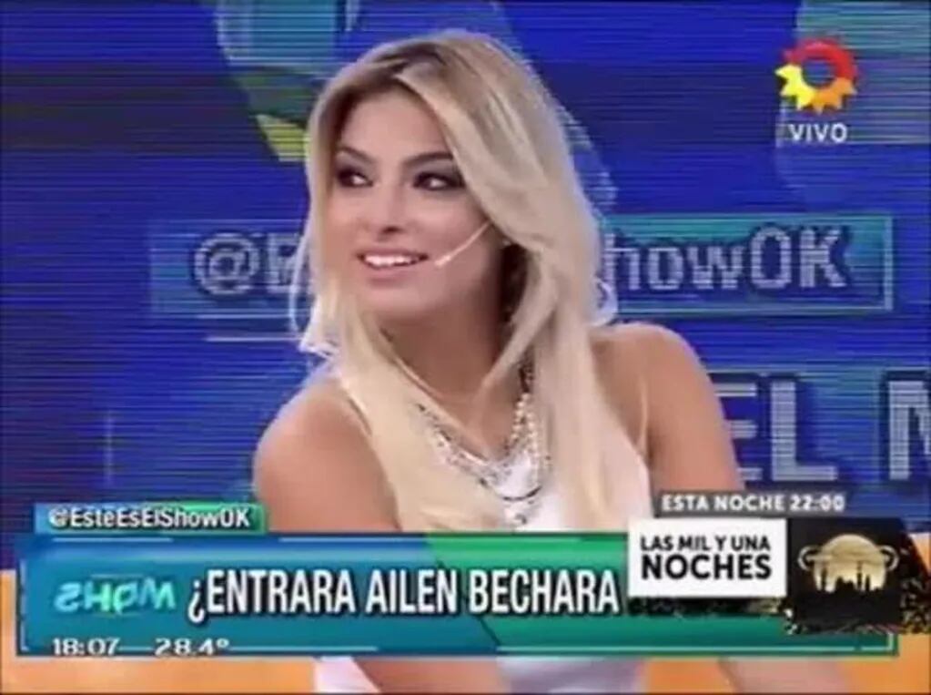 Ailén Bechara recibe la confirmación en Este es el show que será parte del Bailando 2015