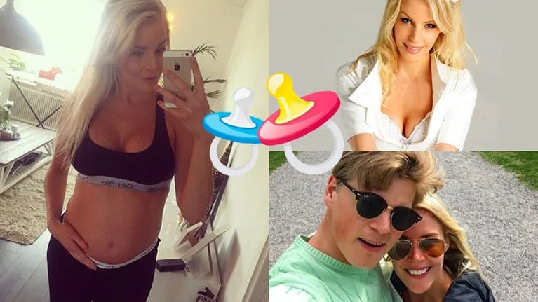 Alexandra Larsson anunció que está embarazada desde Instagram. 