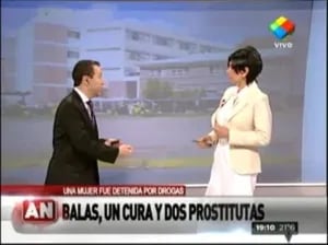 Facundo Pastor y Mónica Gutiérrez se tentaron y... ¡lloraron de risa al presentar una noticia policial!