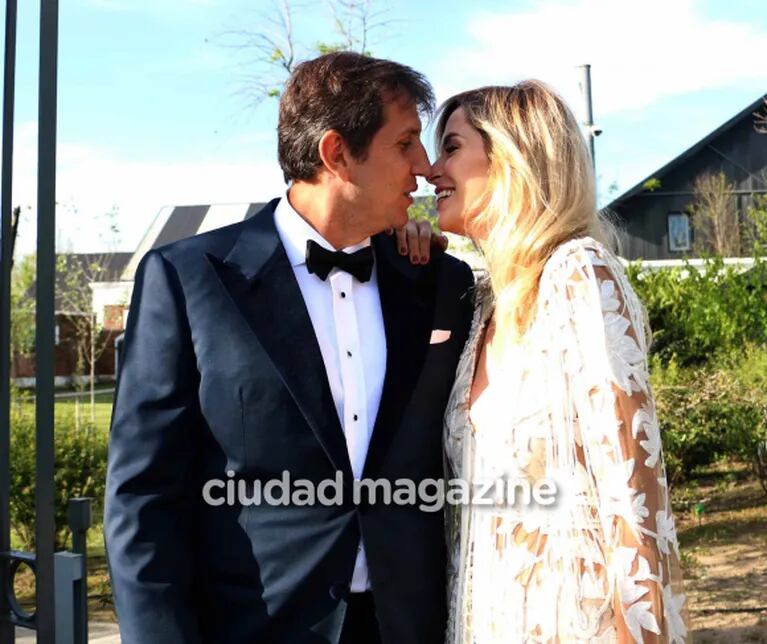 Las fotos del casamiento de Juan Pablo Varsky y su flamante esposa, Lala Bruzoni