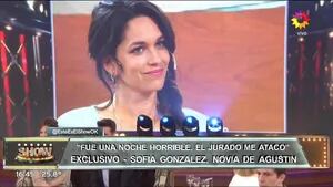 El llanto de Sofía González, la novia de Agustín Casanova en Este es el show: "Estamos desencontrados"