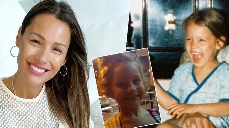 Pampita publicó una foto de 1983 y el parecido con su hija Blanca impactó a sus seguidores: Son iguales