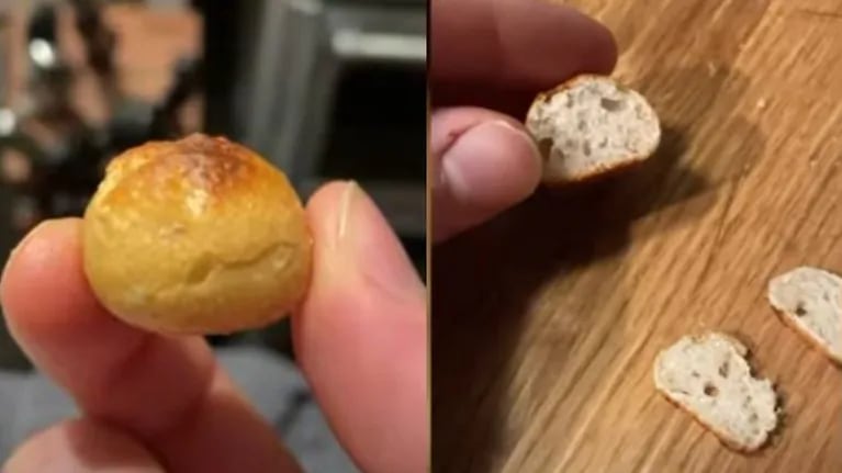 ¿Es esta la barra de pan más diminuta del mundo?