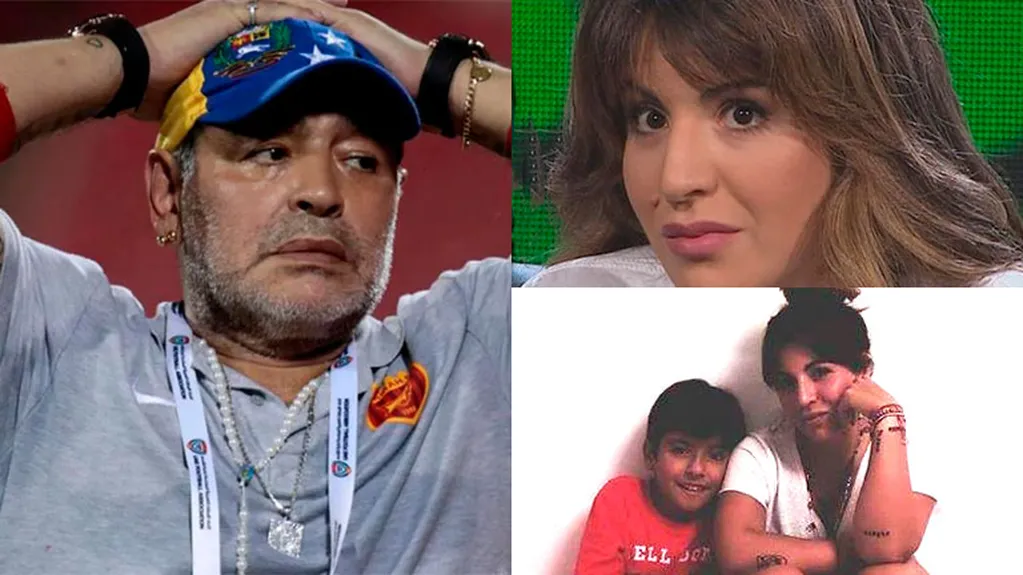 Gianinna Maradona habló de la relación de Diego con su nieto Benjamín