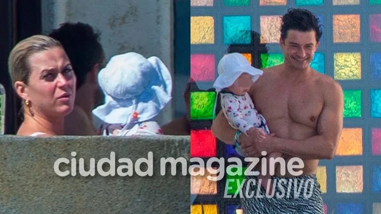Katy Perry y Orlando Bloom disfrutaron de unas vacaciones en México con su hijita.