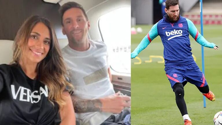 Antonela Roccuzzo le dedicó un tierno posteo a Lionel Messi en pleno viaje a París para sumarse al PSG.