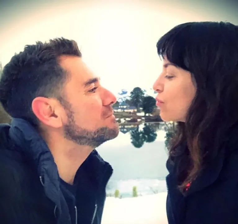 Mercedes Funes y Cecilio Flematti celebraron su amor en la nieve: "Cómplices en el paraíso"