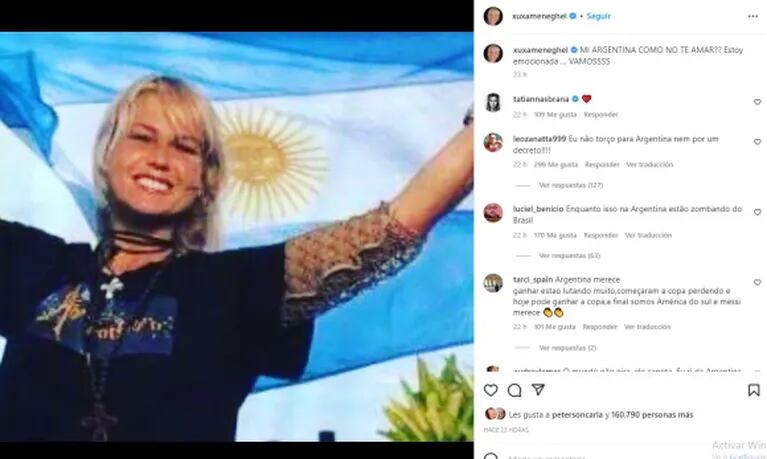 Mundial Qatar 2022: los famosos internacionales que festejaron la victoria de Argentina frente a Francia