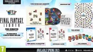 Final Fantasy I-VI Pixel Remaster llegará a PS4 y Nintendo Switch en primavera de 2023