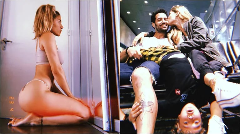 La foto sexy de Jimena Barón tras sus vacaciones con Momo y Mauro Caiazza (Fotos: Instagram)