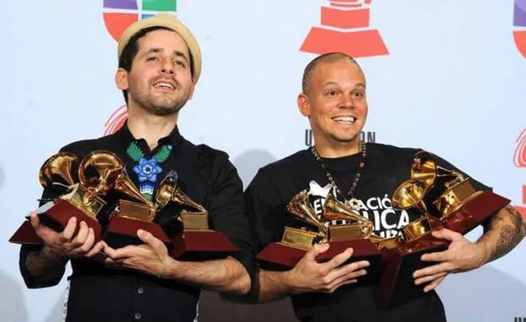 Calle 13, los grandes ganadores de Premios Grammy Latino 2011. (Foto: Clarín)