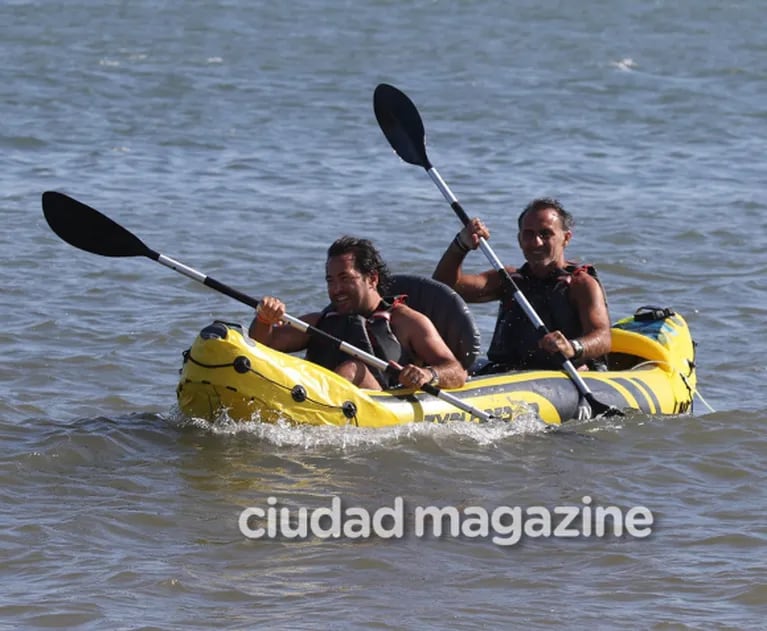 Las vacaciones familiares de Yanina y Diego Latorre en Punta del Este