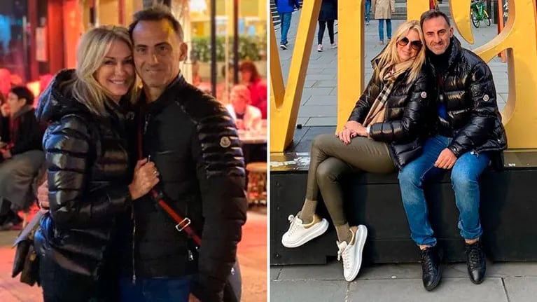 Las fotos de las vacaciones de Yanina con Diego Latorre en Europa: La estamos pasando mejor de lo que pensé