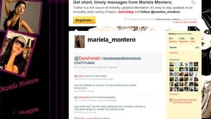 A Mariela Montero le dicen "cochina" por un mensaje "muy fino" que publicó en Twitter