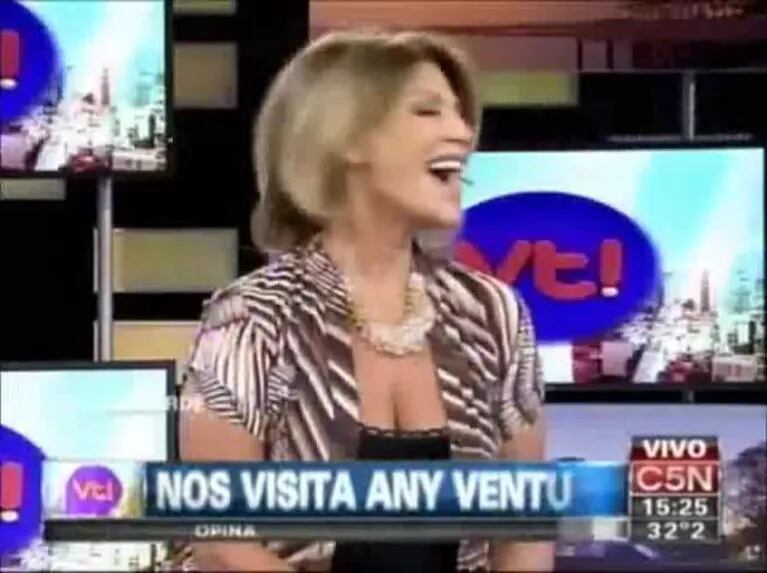 El tenso momento en vivo entre Any Ventura y Nico Magaldi en Viva la tarde