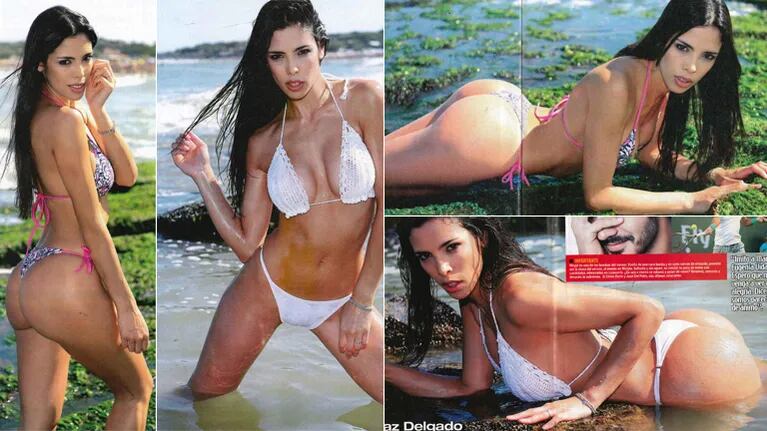 Maypi Delgado, producción súper sexy en bikini (Foto: Revista Paparazzi)