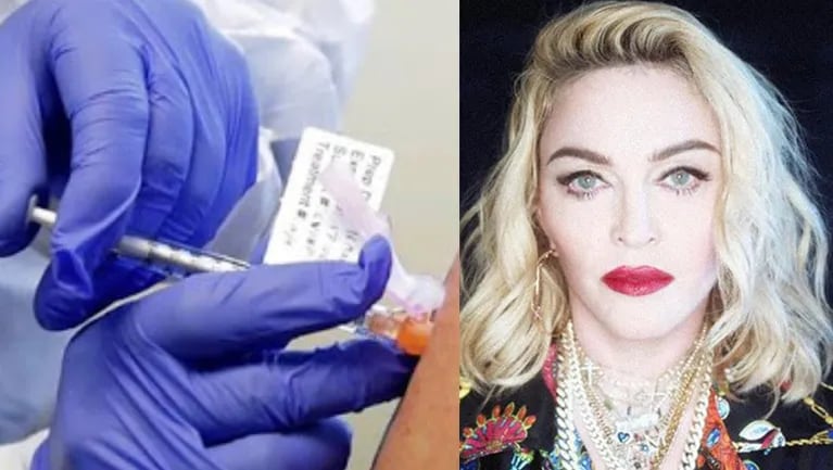 Instagram tildó de "falsa información" el posteo de Madonna.