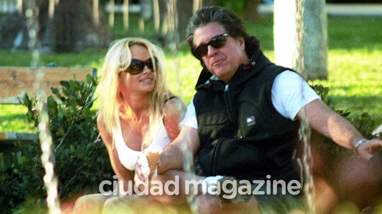Pamela Anderson se casó en secreto con Jon Peters, un exnovio (Foto: Grosby Group)