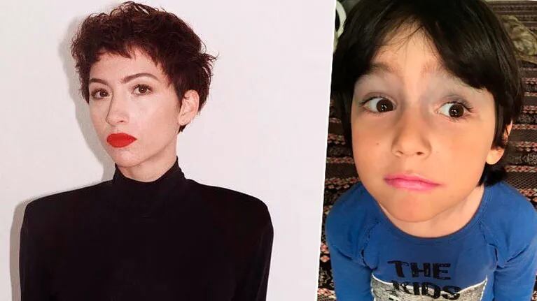 Sofía Gala arremetió contra las usuarias de Instagram que cuestionaron que su hijo se pinte los labios