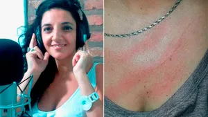 El escalofriante momento en que una locutora fue brutalmente agredida por el dueño de una radio de San Juan