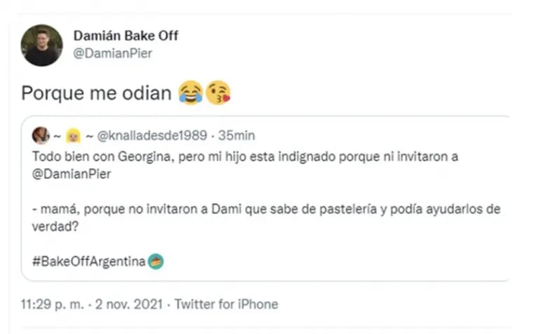 Explosivos mensajes de Damián Basile, el último ganador de Bake Off, contra el programa: "Me odian"