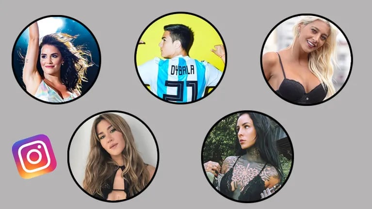 Los famosos argentinos con las stories de Instagram más miradas