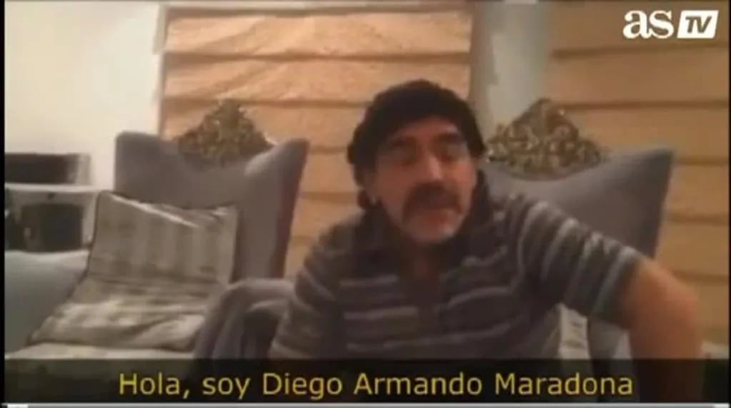 Diego Maradona habló de su problema con el fisco italiano