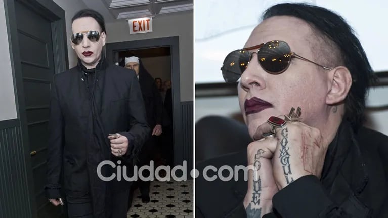Las singulares exigencias de Marilyn Manson en su visita a la Argentina. (Foto: AFP)