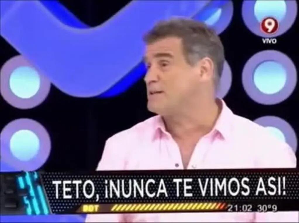 Teto Medina explotó en TV contra Adrián Pallares, que contraatacó en Twitter… ¡y se cruzó con el hijo del panelista!