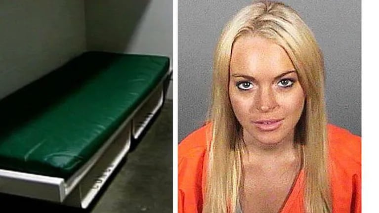 Lindsay Lohan fue ovacionada en la cárcel