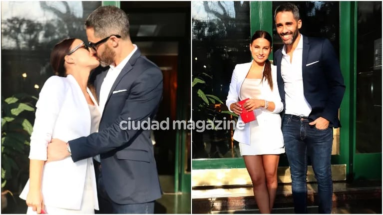 El Pollo Álvarez se casó con la cocinera Tefi Russo tras dos años juntos