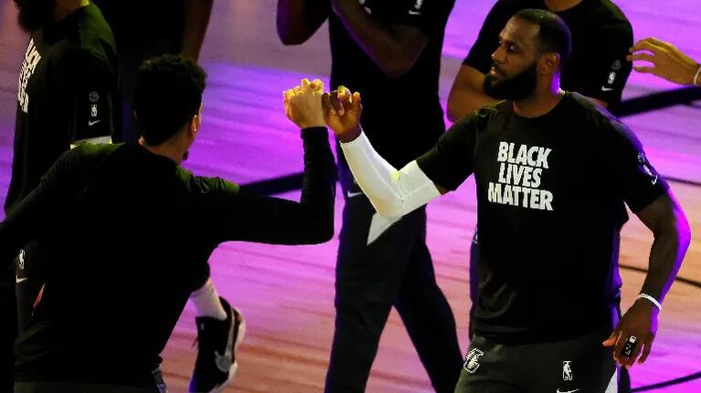 Activismo en la NBA: algo más que discurso. Foto: AP
