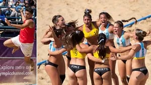Polémica por la indumentaria del beach handball en los JJ.OO.: tangas para ellas, pantalones para ellos