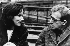 Juliette Lewis junto a Woody Allen. (Foto: Web)