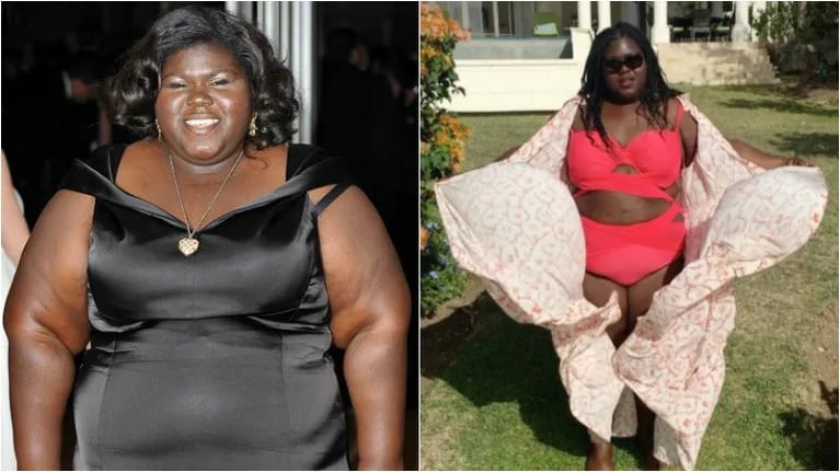 Gabourey Sidibe, la protagonista de Preciosa bajó muchísimo de peso… ¡y ya luce con orgullo sus curvas en malla! Foto: Instagram