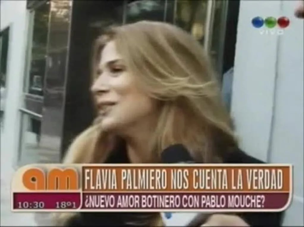 Flavia Palmiero habló de las versiones de un supuesto affaire con Pablo Mouche