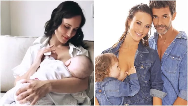 Camila Cavallo se despidió de la lactancia materna (Fotos: Instagram)